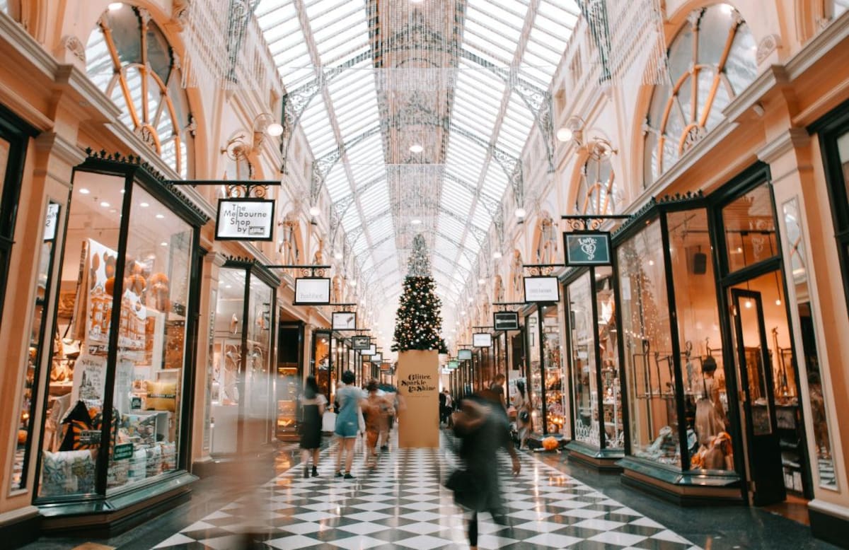 Compras de Navidad. Unsplash