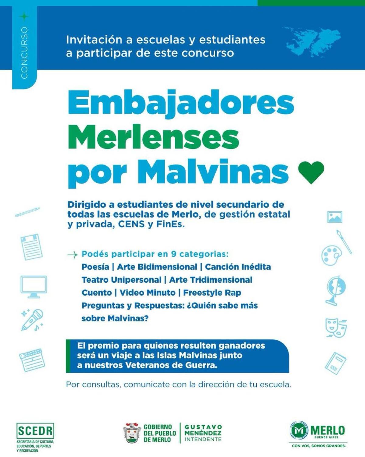 Concurso para viajar a Malvinas
