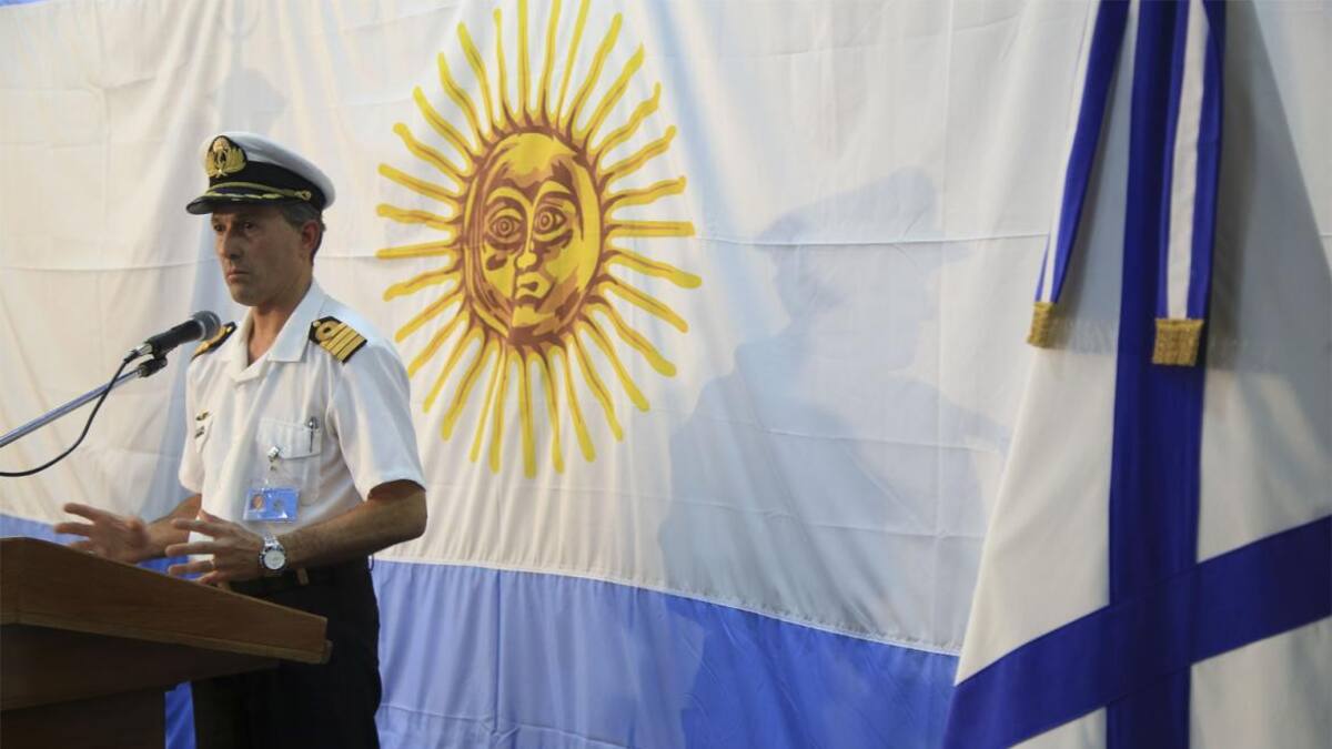 Conferencia de la Armada por submarino ARA San Juan - Balbi (NA)