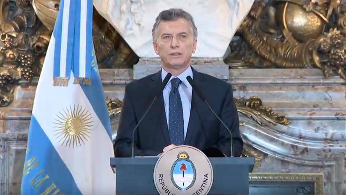 Conferencia de Macri