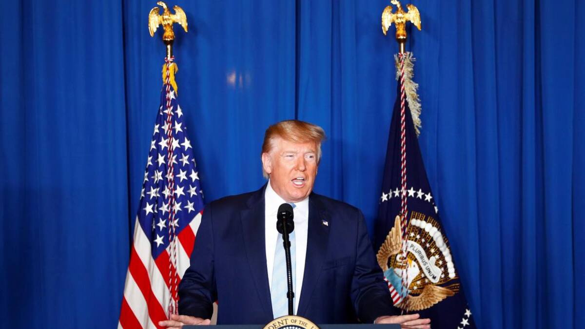 Conferencia de prensa de Donald Trump, REUTERS