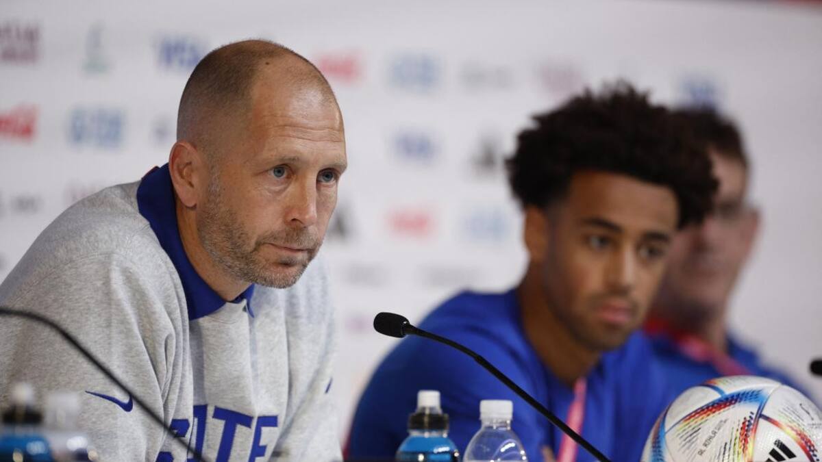 Conferencia de prensa de Estados Unidos. Foto: Reuters.