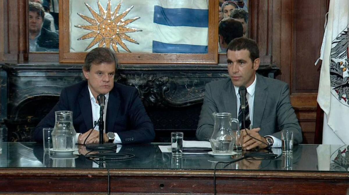 Conferencia de prensa de la familia de Débora Pérez Volpin