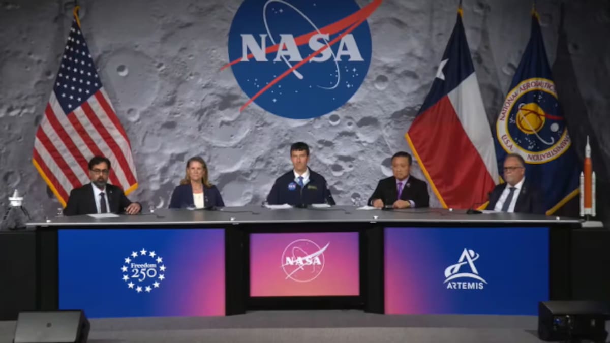 Conferencia de prensa de la NASA tras el arribo del Artemis II.