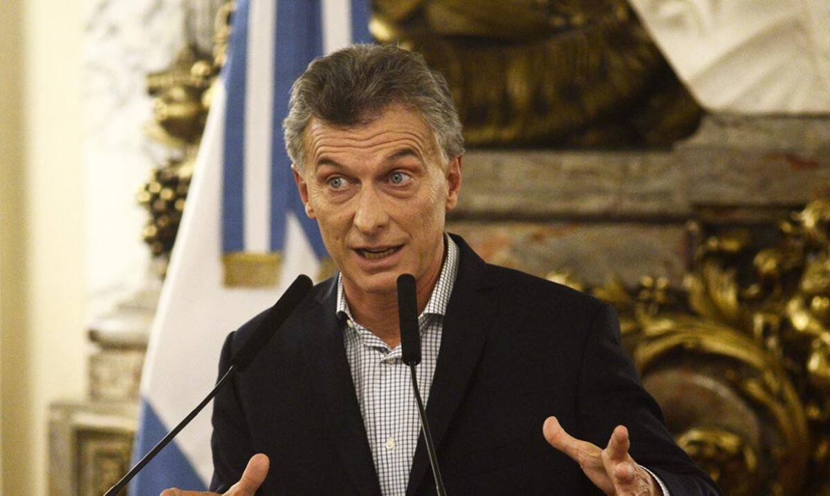 Conferencia de prensa de Macri