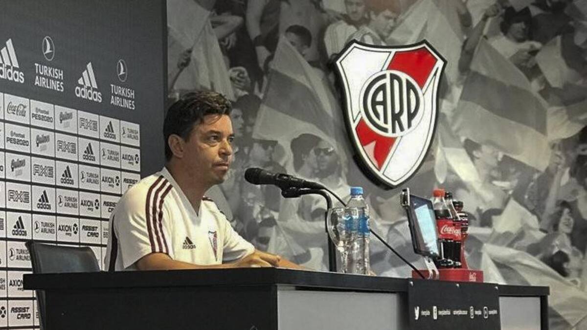Conferencia de prensa de Marcelo Gallardo, AGENCIA NA