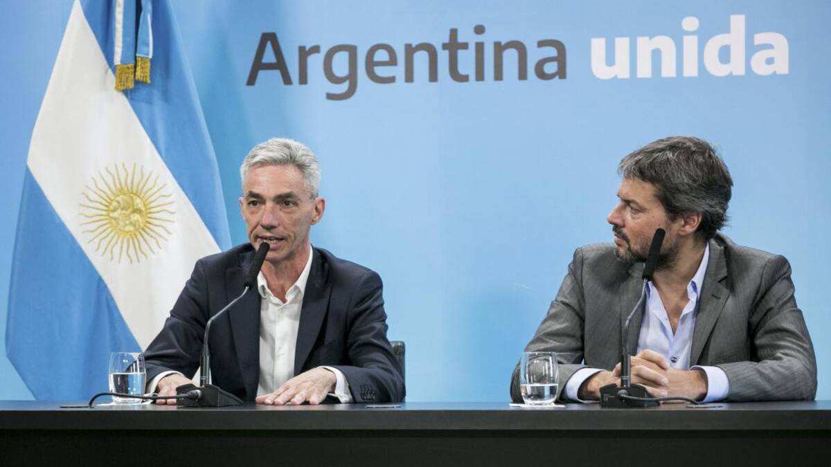 Conferencia de prensa de Mario Meoni y Matías Lammens, AGENCIA NA