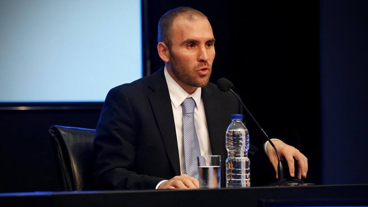 Conferencia de prensa de Martín Guzmán