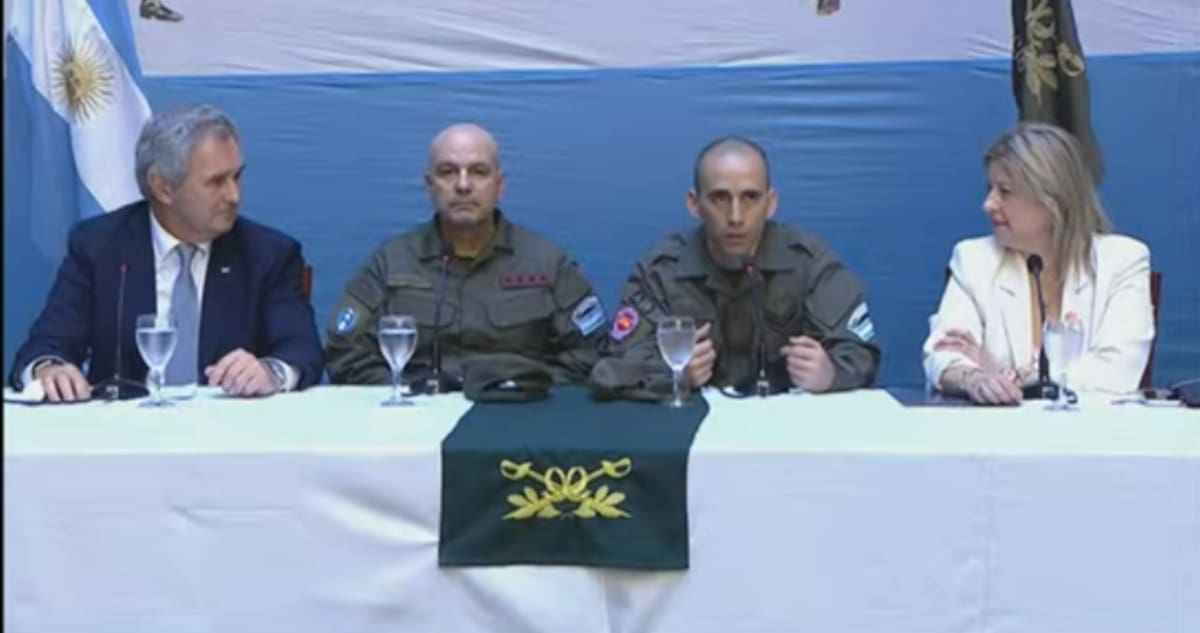 Conferencia de prensa de Nahuel Gallo.