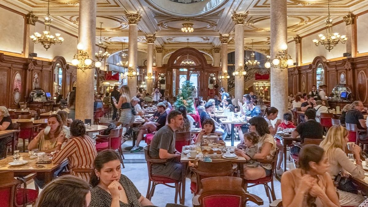 Confitería La Ideal. Foto Instagram.