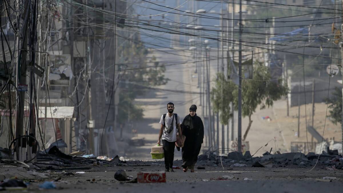 Conflicto bélico en Israel. Foto: EFE.