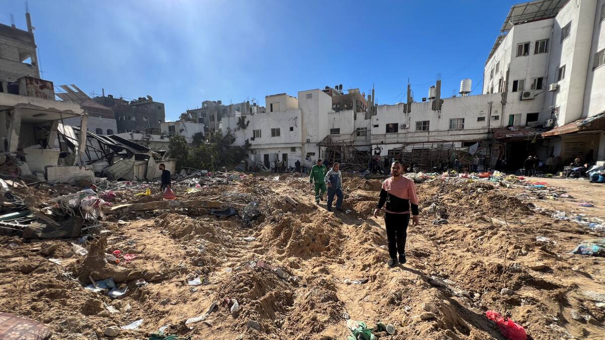 Conflicto en la Franja de Gaza. Foto: REUTERS.