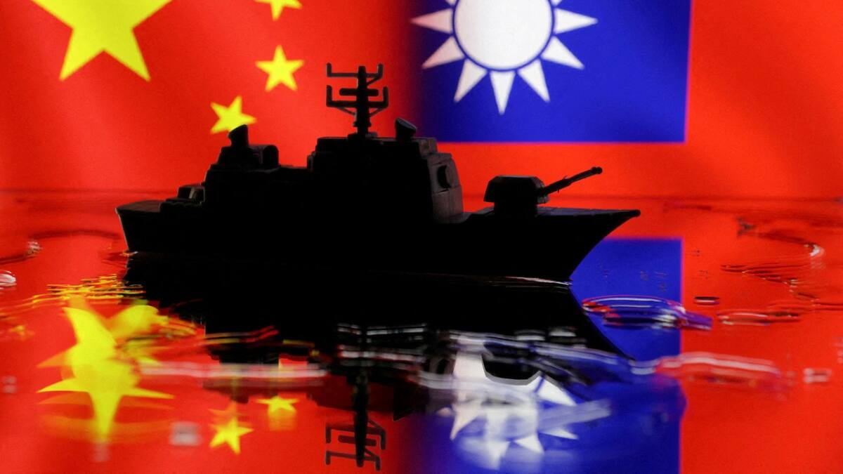 Conflicto entre China y Taiwán. Foto: Reuters.