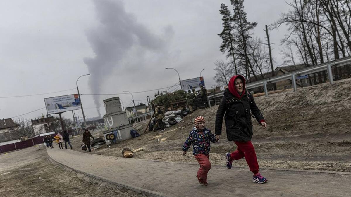 Conflicto entre Rusia y Ucrania, evacuación de civiles, Reuters