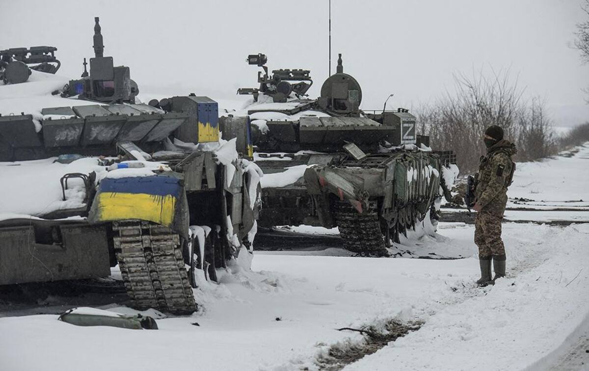 Conflicto entre Rusia y Ucrania, tanques ucranianos, Reuters