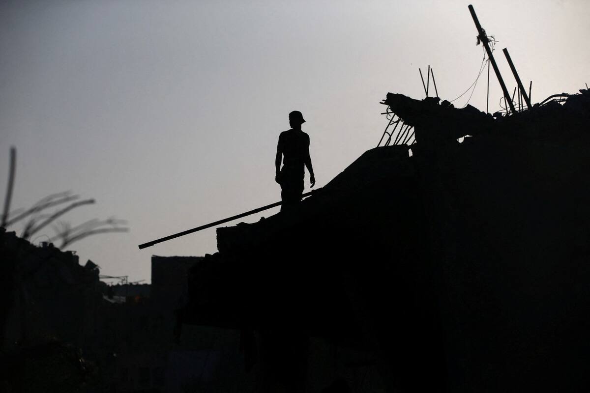 Consecuencias de los ataques israelíes en Gaza. Foto: Reuters/Mahmoud Issa.