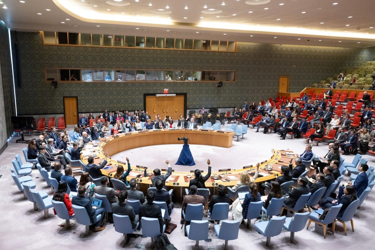 Consejo de Seguridad de la ONU. Foto: EFE.