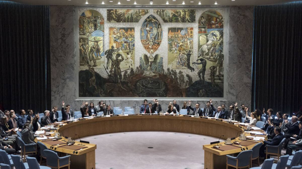 Consejo de Seguridad de la ONU. Foto: ONU.