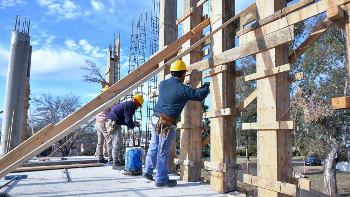 Construcción. Foto: NA.