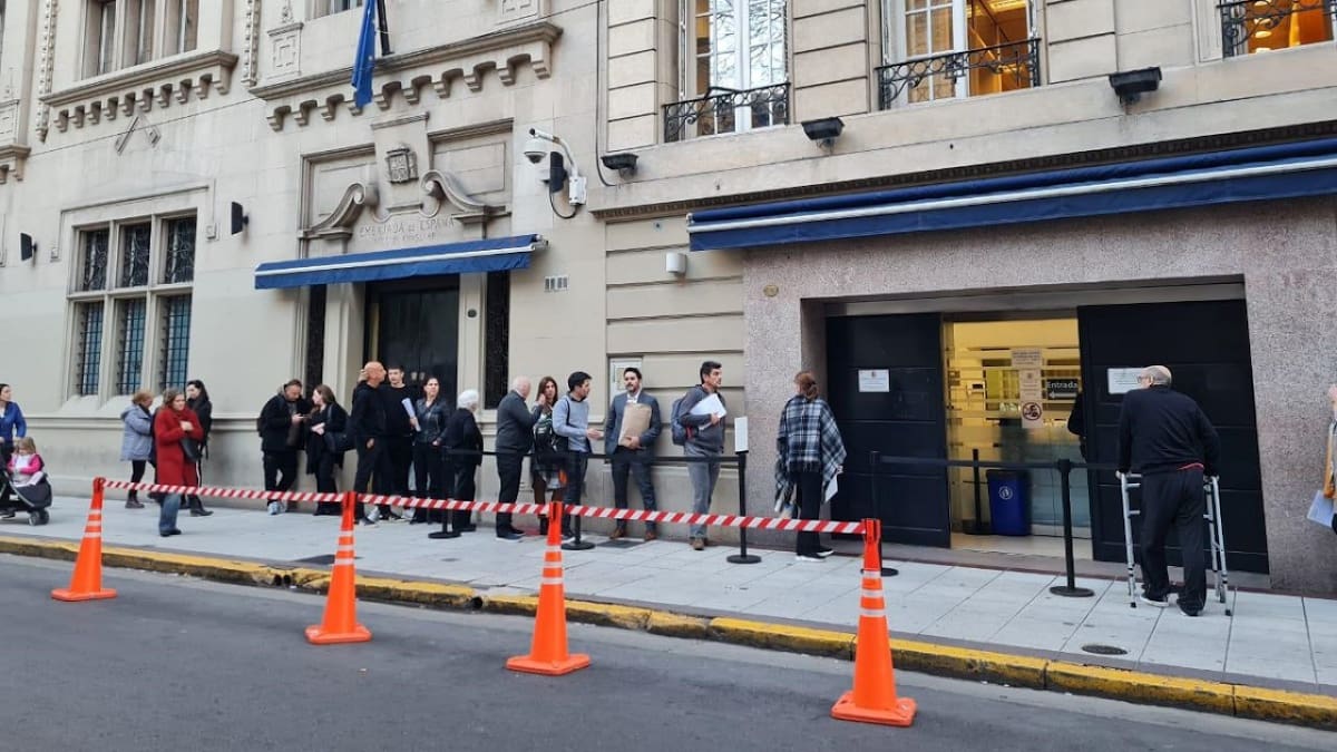 Consulado de España en Argentina. Foto: Google Maps.