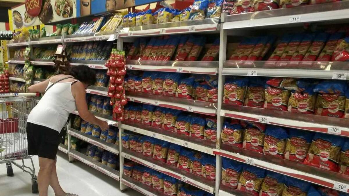 Consumo, supermercado, compras, Foto NA