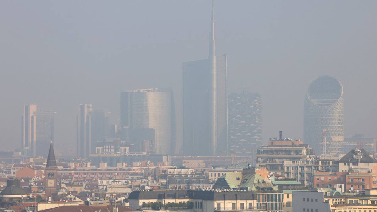 Contaminación en Italia. Foto: Reuters.
