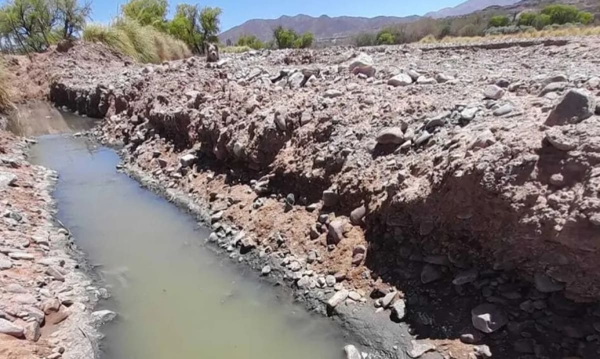 Contaminación en Rio Grande, Jujuy. Foto: X