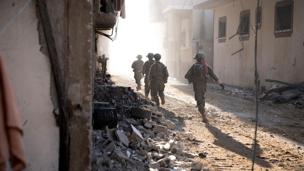 Continúa la ofensiva israelí en la Franja de Gaza. Foto: X @IDFonline