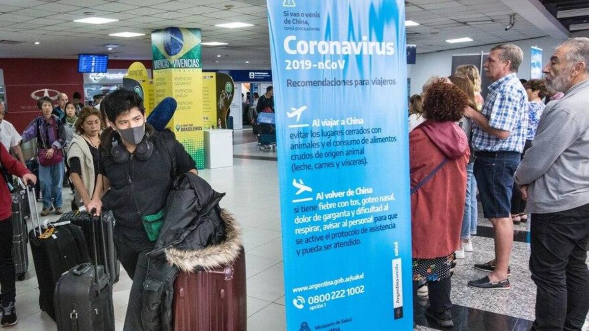 Controles en Aeropuerto de Ezeiza