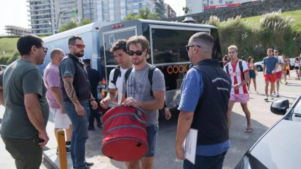 Controles en Playa Grande, verano 2020