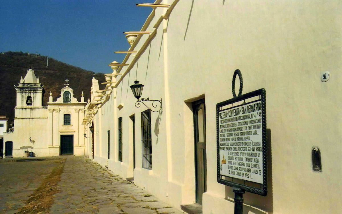 Convento San Bernardo en Salta. Foto: X.