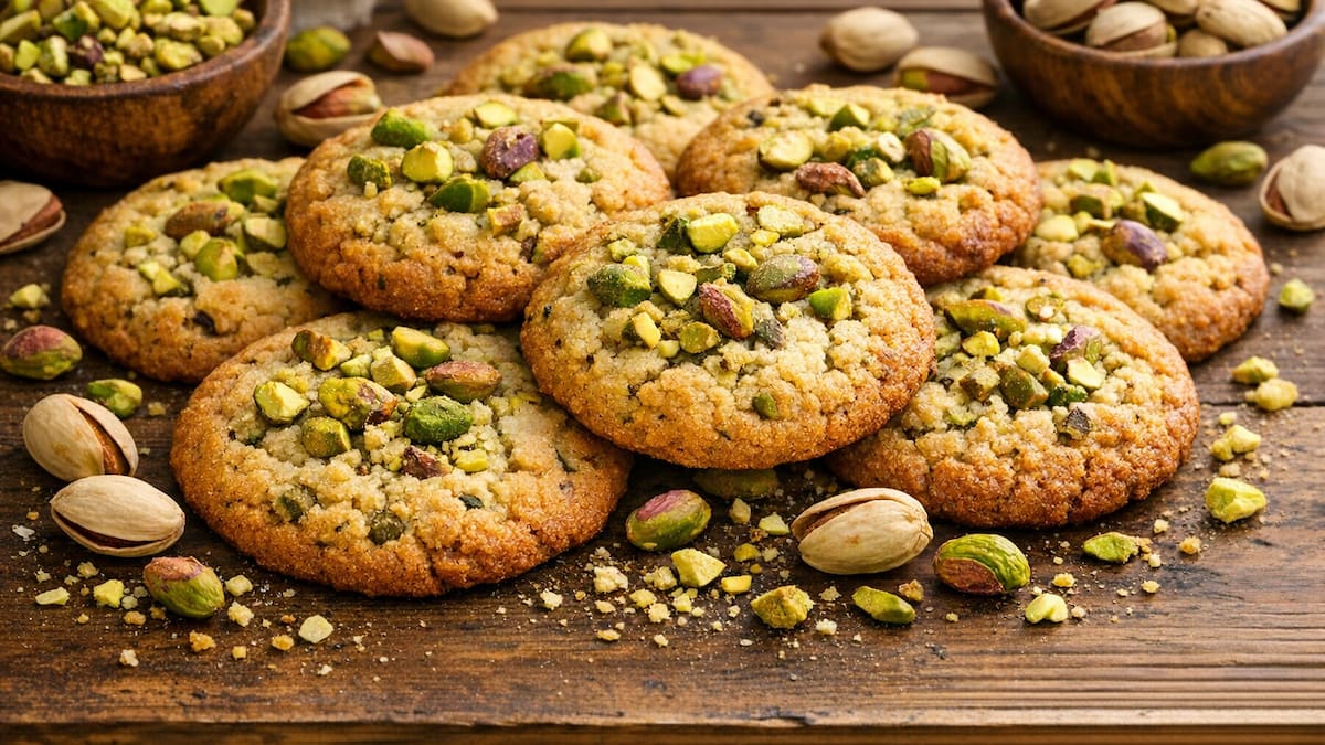 Receta de cookies de pistacho: el paso a paso sencillo para preparar estas ricas galletitas en casa