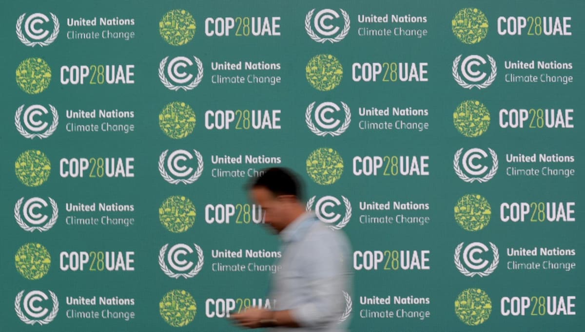 COP28 en Dubái. Foto: EFE.