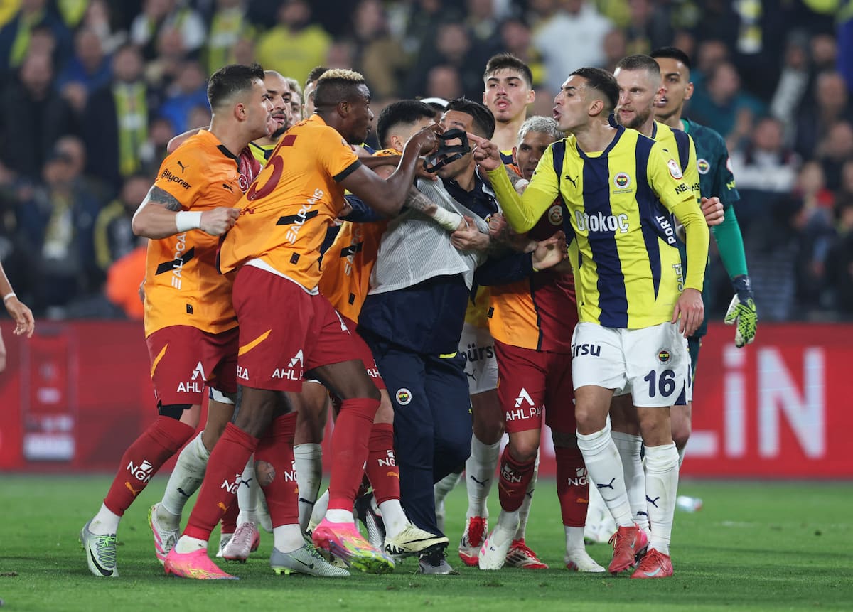Copa de Turquía, Fenerbahce vs. Galatasaray. Foto: REUTERS.