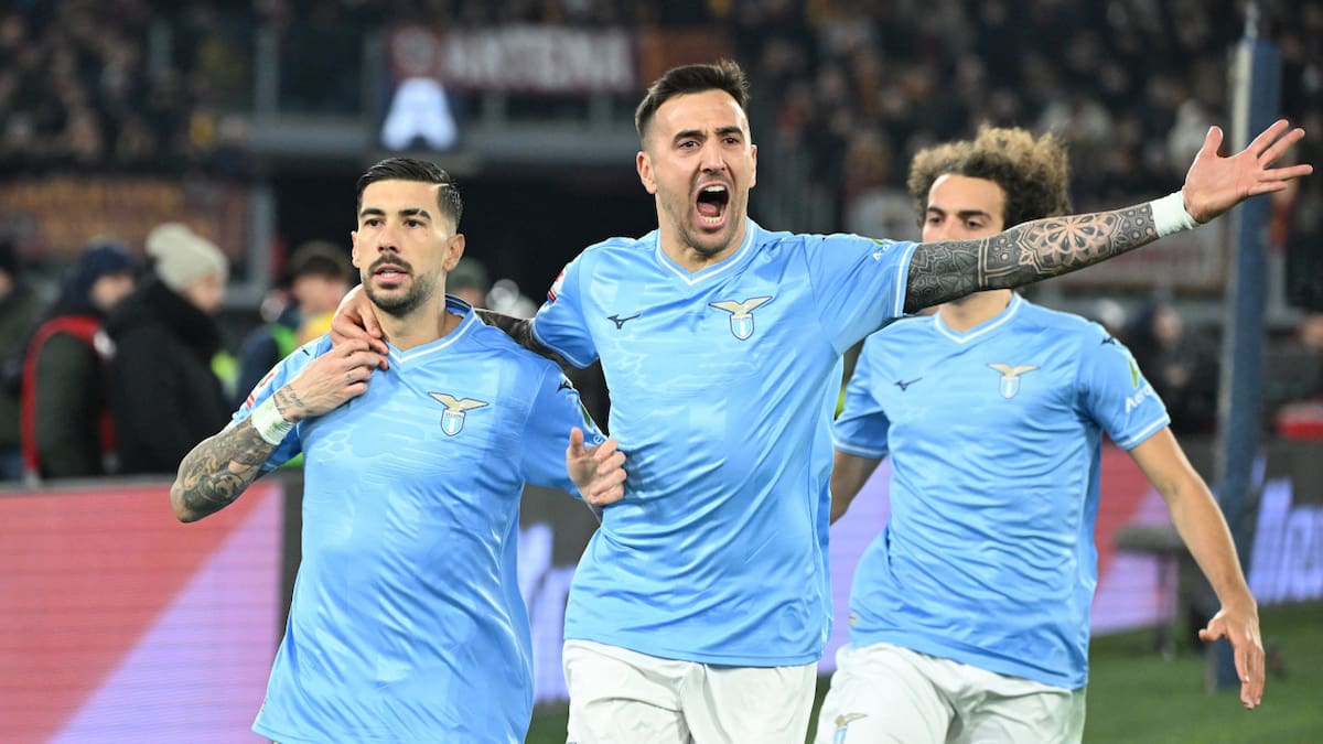 Copa Italia, Lazio vs. Roma. Foto: REUTERS.