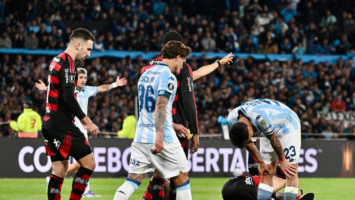 Racing vs. Flamengo en el estadio Presidente Perón, por las semifinales de la Copa Libertadores 2025.