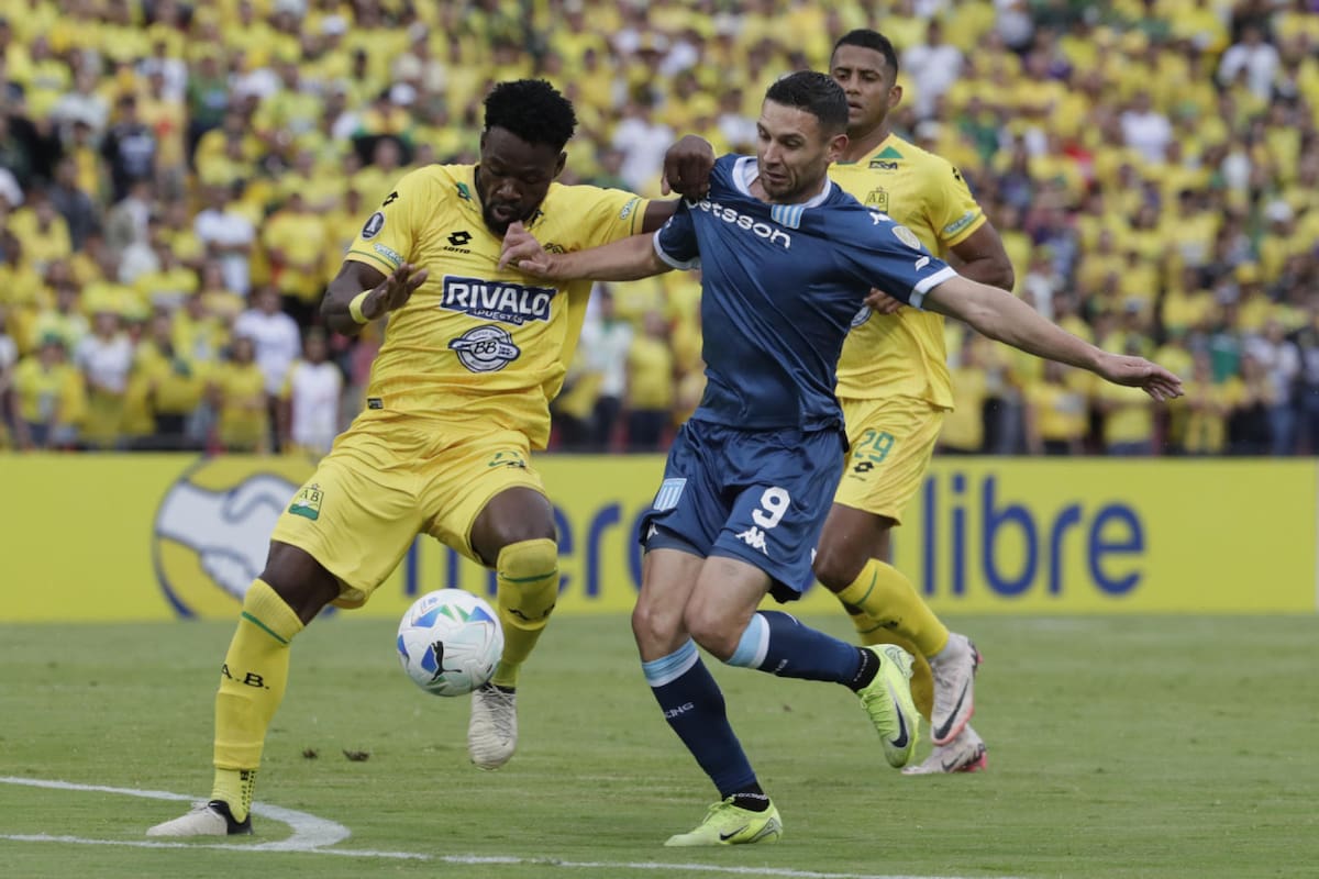 Copa Libertadores, Bucaramanga vs. Racing. Foto: EFE.
