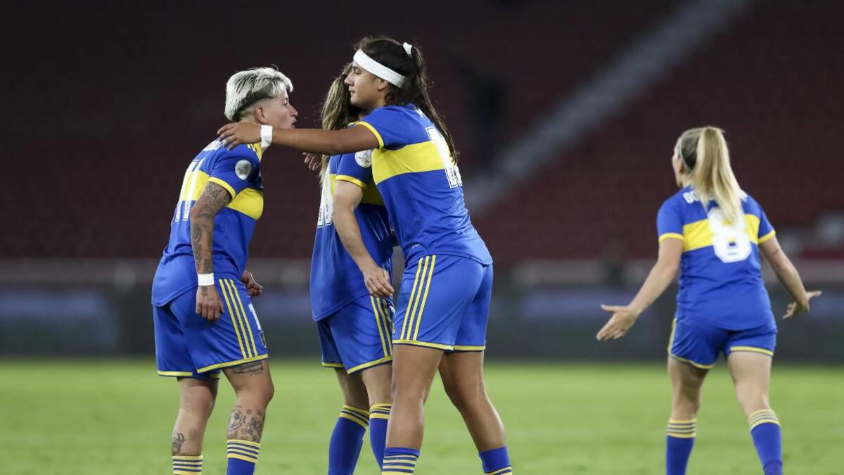 Copa Libertadores Femenina, Boca vs. Deportivo Cali. Foto: EFE.