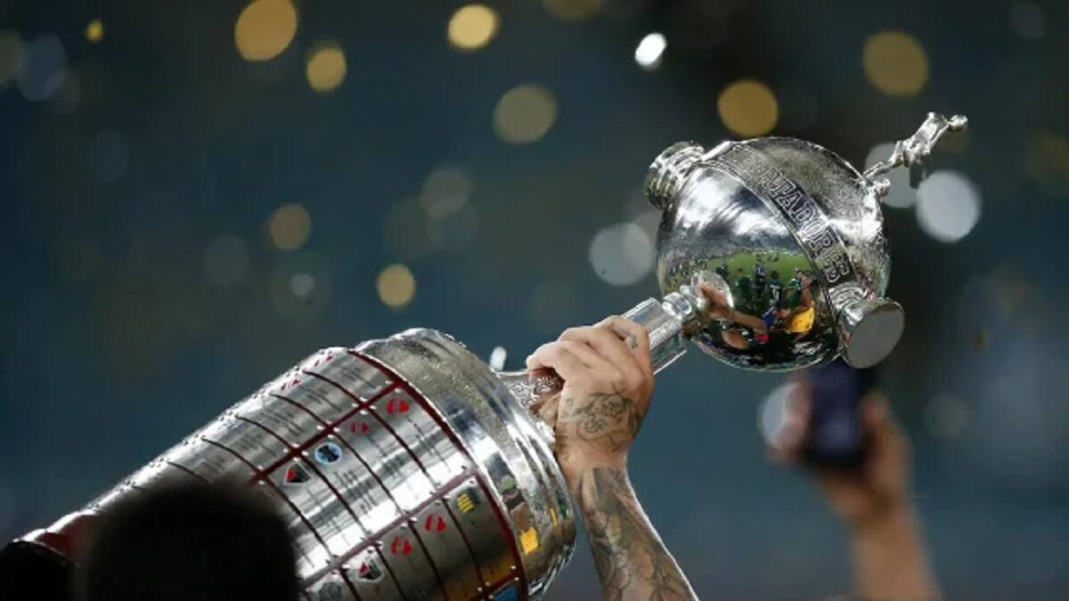 Trofeo de la Copa Libertadores. Foto: NA.