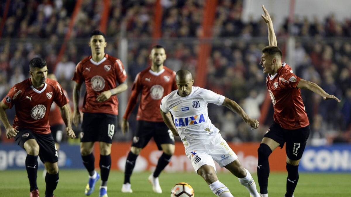 Copa Libertadores: Independiente vs. Santos, Carlos Sánchez (NA)