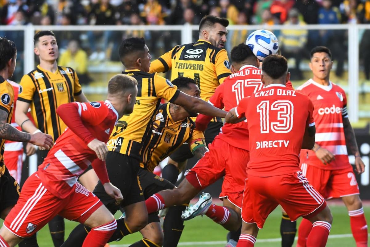 Copa Libertadores, The Strongest vs River. Foto: @RiverPlate.