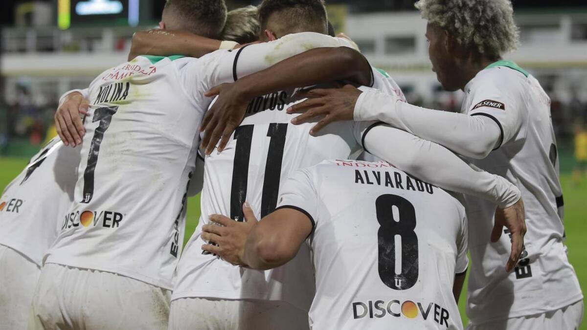 Copa Sudamericana, Defensa y Justicia vs. Liga de Quito. Foto: EFE.