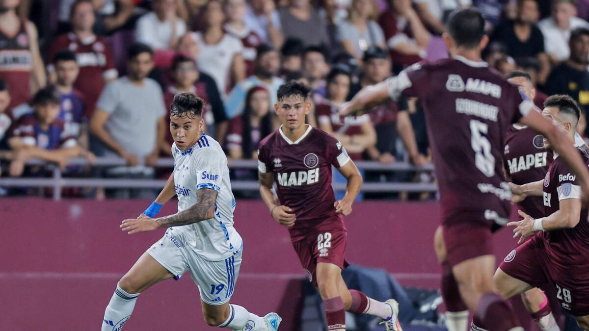 Copa Sudamericana, Lanús vs. Cruzeiro. Foto: EFE.