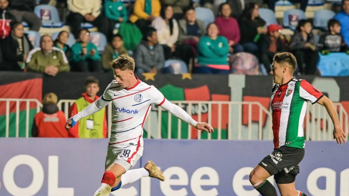 Copa Sudamericana, Palestino vs. San Lorenzo. Foto: NA.