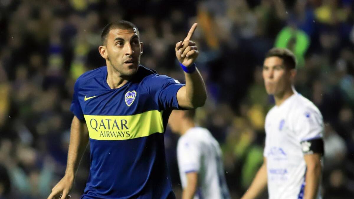 Copa Superliga, Boca vs. Godoy Cruz, fútbol, deportes, Ramón Wanchope Ábila, NA