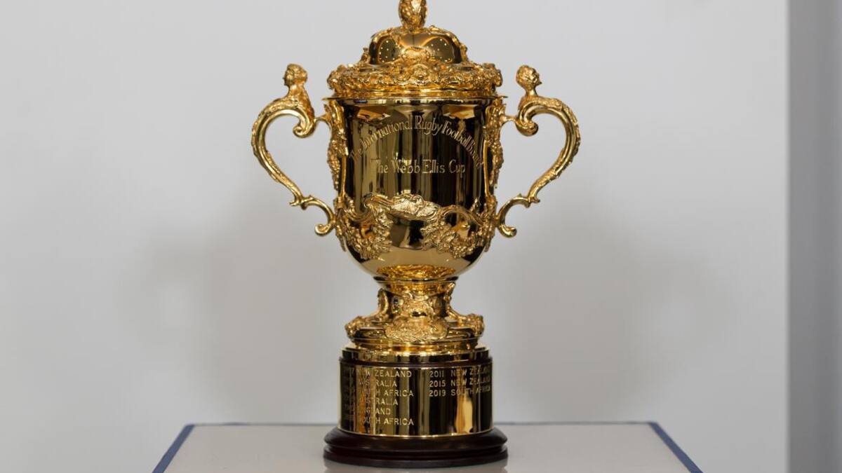 Copa Webb Ellis de rugby. Foto: REUTERS.