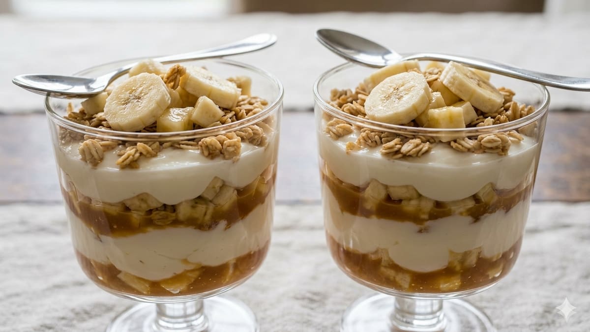 El postre saludable de yogur y bananas que saciará tus antojos dulces: aprendé a hacerlo rápido y fácil
