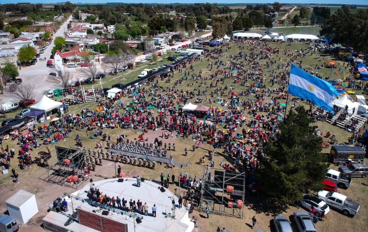 Copetonas, ubicado en la localidad de Tres Arroyos. Foto: Facebook / Fiesta Del Mate Y La Torta Frita .