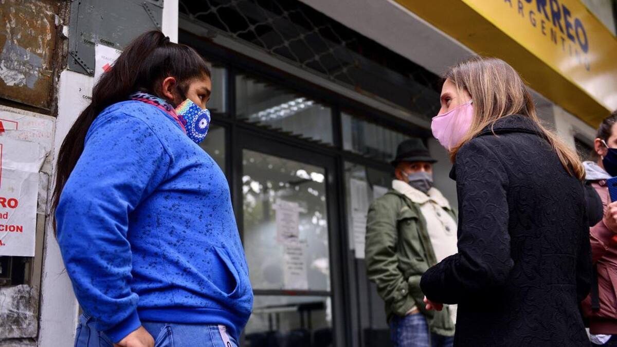 Coronavirus, Argentina, cobro del IFE, NA