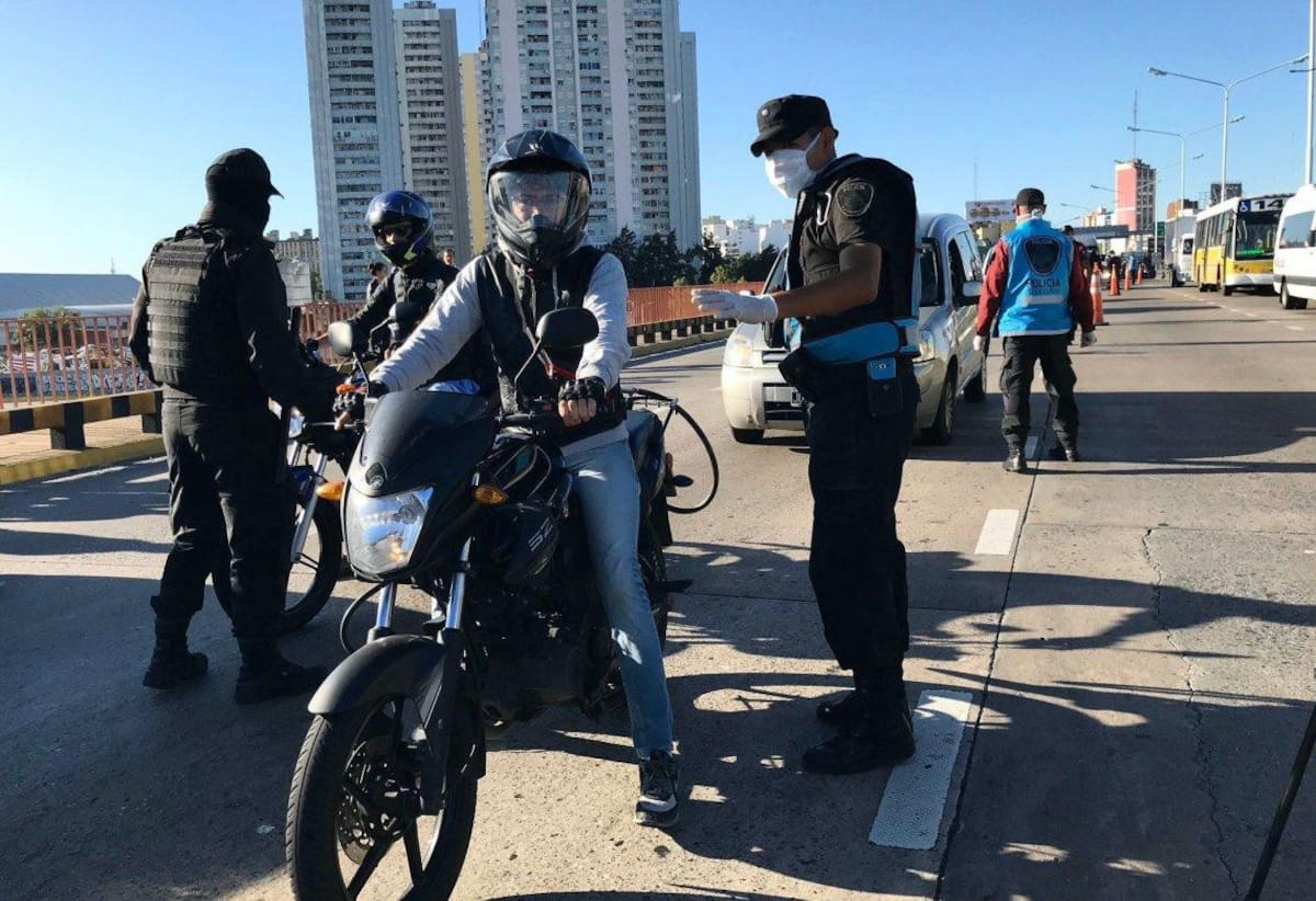 Coronavirus, Argentina, control vehicular